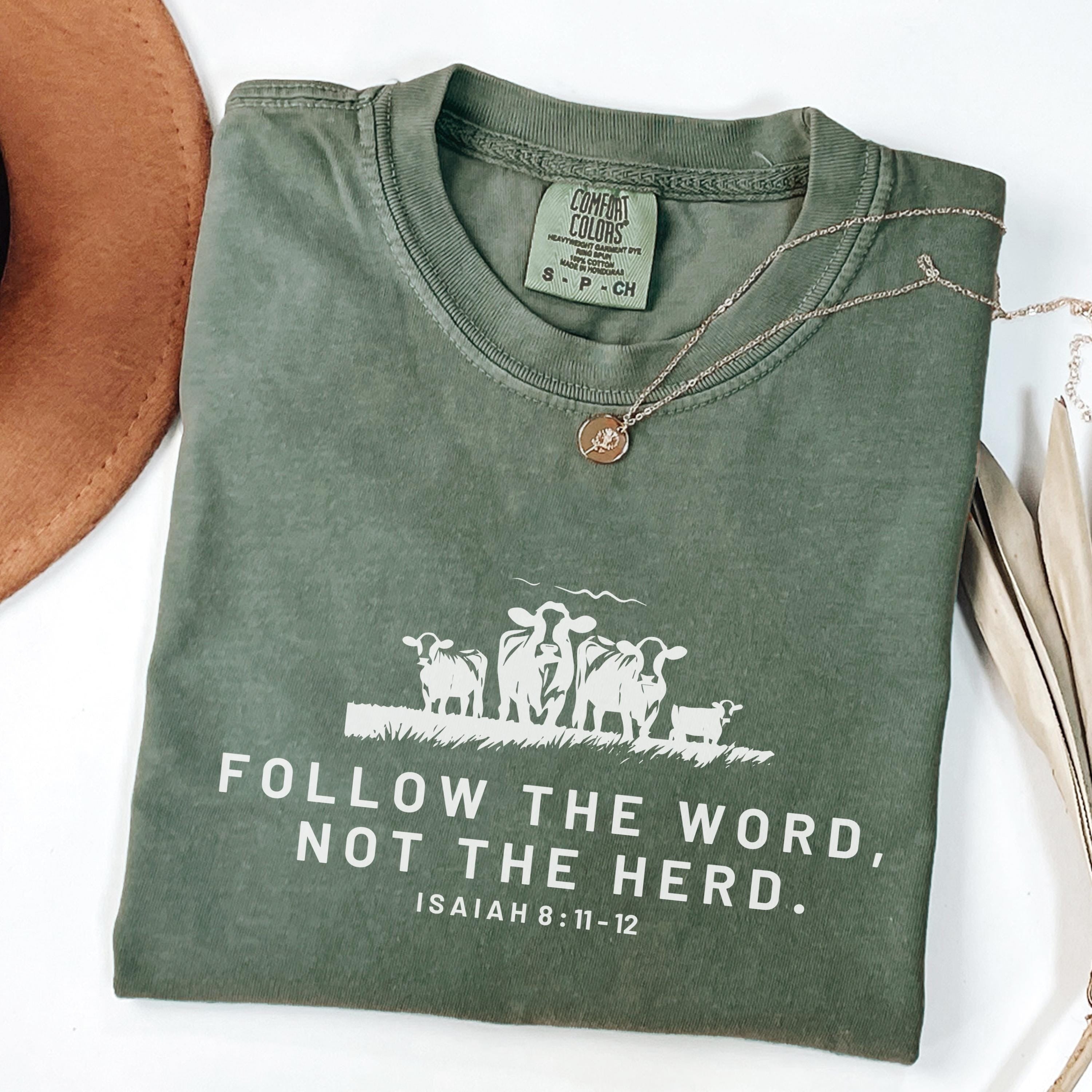 Religious Comfort Color Shirt, Christian Western Shirt, Faith Tshirt for Women, Faith T Shirt, Bible Verse Tee, Christian Gift, Homeschool Mom Tee